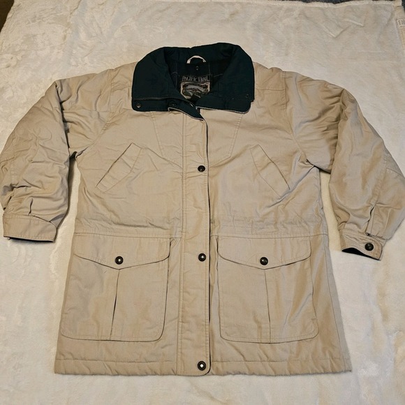 Pacific Trail Jackets & Blazers - Vintage Pacific Trail Beige Women's Barn Coat Size Large USED